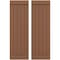 Ekena Millwork Americraft 5-Board Exterior Wood Joined Board-n-Batten Shutters w/ End Batten, ARW103BB518X77BTH, PR ARW103BB518X77BTH - alternate 1